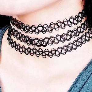 Henna Tattoo 3pc Choker Necklace Set